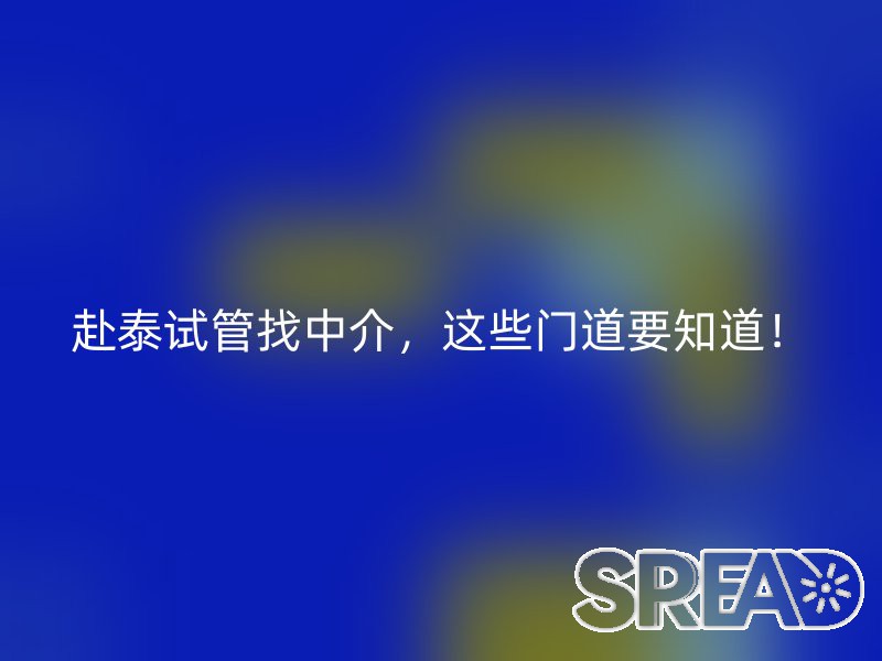 赴泰试管找中介，这些门道要知道！