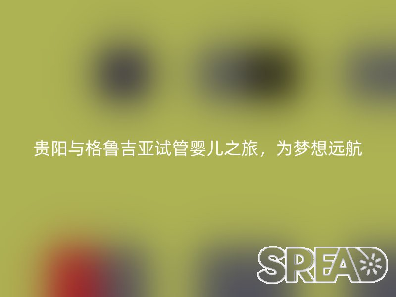 贵阳与格鲁吉亚试管婴儿之旅，为梦想远航
