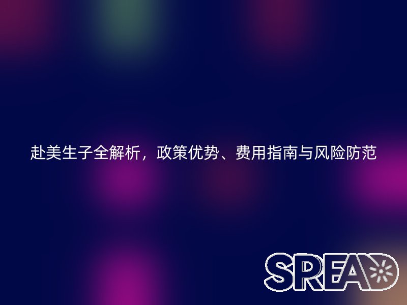 赴美生子全解析，政策优势、费用指南与风险防范