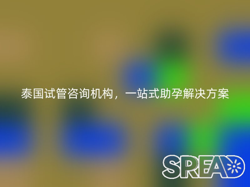 泰国试管咨询机构，一站式助孕解决方案