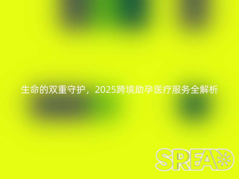 生命的双重守护，2025跨境助孕医疗服务全解析